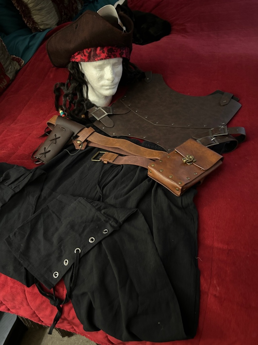 4 pc Pirate Outfit.